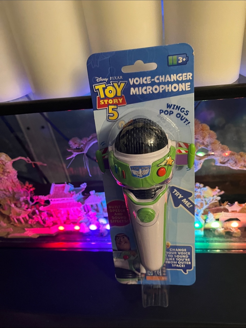 Toy story 5 Green White & Green Kids Voice-Changer Microphone